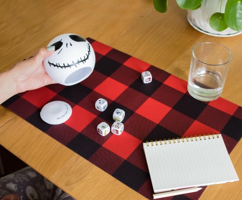 Nightmare Before Christmas Yahtzee Dice Game Perspective: right