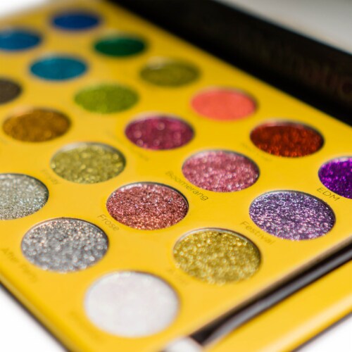 SHANY RSVParty 24-Color Glitter Makeup Palette Perspective: right