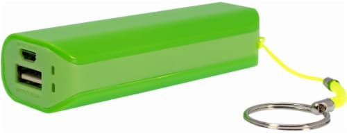 CELLCandy Portable USB Power Pack - Sour Apple Green Perspective: right