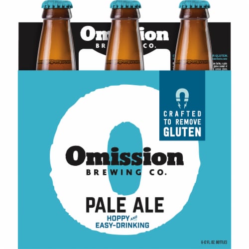 Omission Brewing Co. Pale Ale Perspective: right