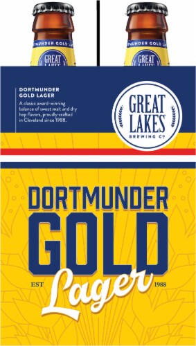 Great Lakes Dortmunder Gold Lager Perspective: right