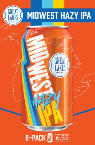 Great Lakes Midwest Hazy IPA Perspective: right
