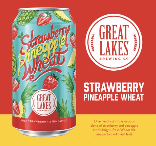 Great Lakes Cran Orange Wheat Ale Perspective: right