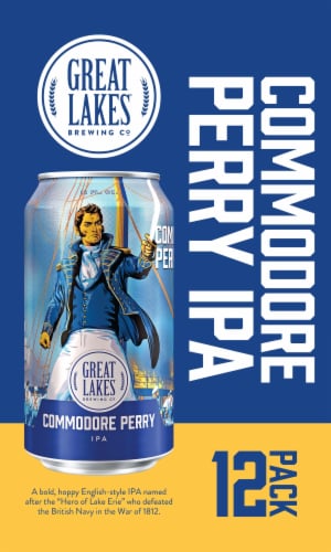 Great Lakes Commodore Perry IPA Perspective: right