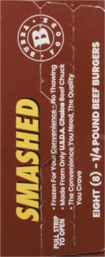 Bubba Burger® Smashed All Beef Burgers Perspective: right