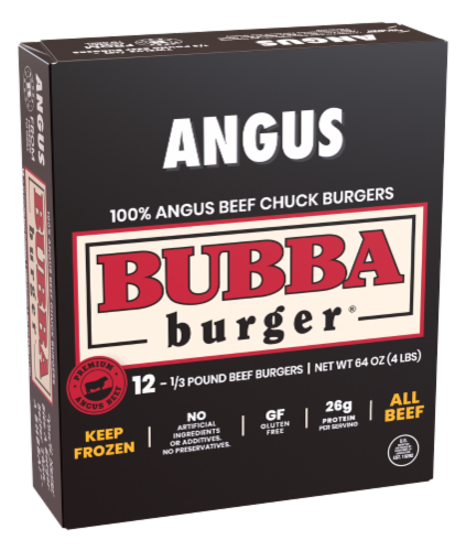 Bubba Burger® Beef Burgers Perspective: right
