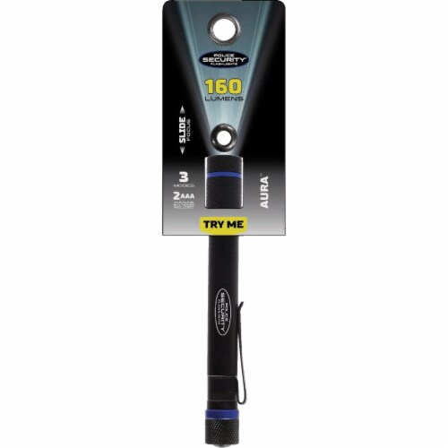 Police Security Penlight - Black Perspective: right