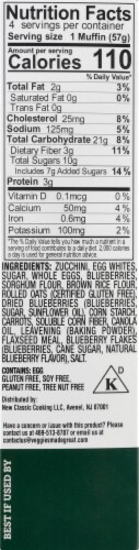 Garden Lites Veggies Made Great® Blueberry Vegetable Muffins Perspective: right