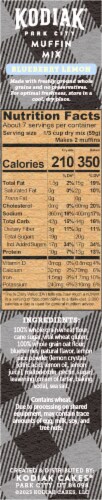 Kodiak Cakes Blueberry Lemon Protein-Packed Muffin Mix Perspective: right