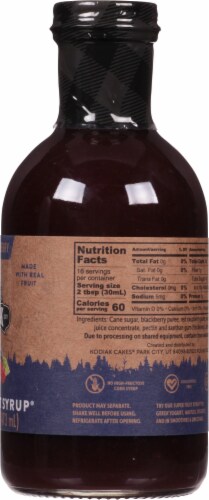 Kodiak Cakes Superfruit Syrup® Mountain Berry Syrup Perspective: right