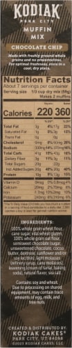 Kodiak Cakes - Protein-Packed Muffin Mix Chocolate Chip - 14 Oz. Perspective: right