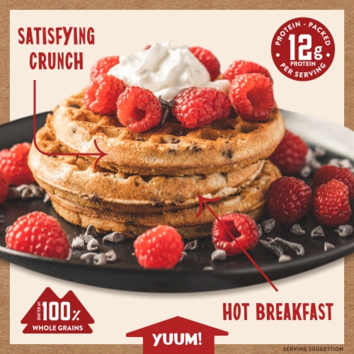 Kodiak Cakes Chocolate Chip Power Waffles 8 Ct 10 72 Oz Mariano S