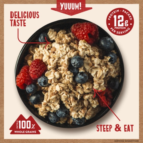 Kodiak Cakes® Protein-Packed Maple Brown Sugar Oatmeal Perspective: right