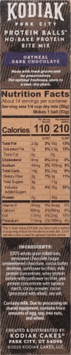 Kodiak Cakes® Dark Chocolate Protein Balls™ Mix Perspective: right