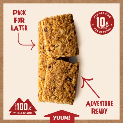 Kodiak Cakes® Chocolate Chip Crunchy Granola Bars Perspective: right