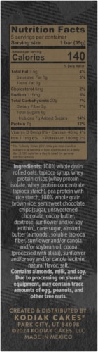 Kodiak Cakes Double Chocolate Chewy Protein Granola Bars Perspective: right