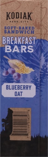 Kodiak® Baked Blueberry Oat Breakfast Bars Perspective: right