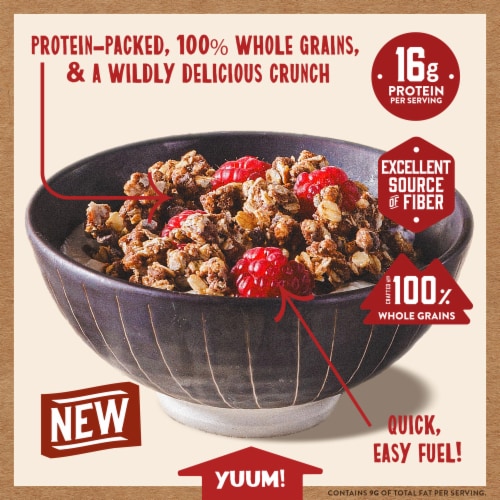 Kodiak® Chocolate Protein Granola Perspective: right