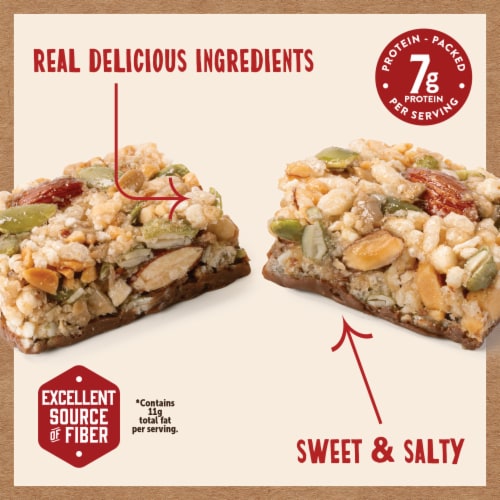 Kodiak® Protein-Packed Chocolate Almond Trail Bars Perspective: right