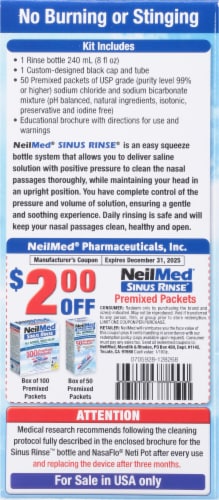 NeilMed Sinus Rinse Kit Perspective: right