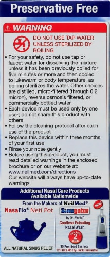 NeilMed Sinus Relief Rinse Packsts Perspective: right
