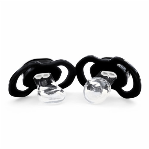 Classic Impressions NFL Raiders Baby Fanatic Las Vegas Pacifiers Perspective: right