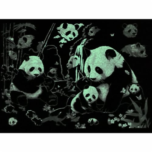 MasterPieces® Glow in the Dark Hidden Images™ Shangri La Puzzle Perspective: right