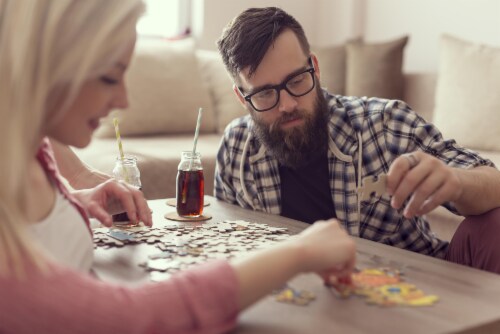 Master Pieces® Flashback™ Jigsaw Puzzle Perspective: right