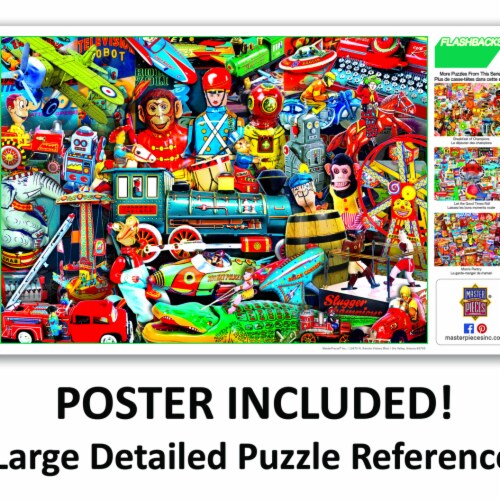 MasterPieces® Flashbacks™ Toyland Puzzle Perspective: right