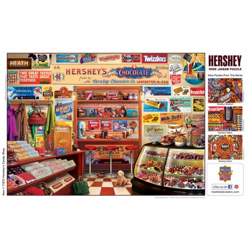 MasterPieces® Hershey's Candy Shop Puzzle Perspective: right