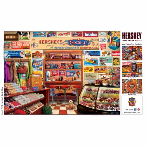 MasterPieces® Hershey's Candy Shop Puzzle Perspective: right