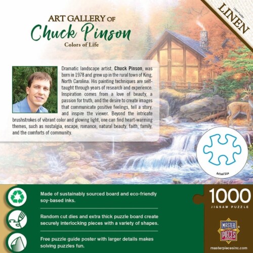 MasterPieces® Art Gallery of Chuck Pinson Colors of Life Jigsaw Puzzle Perspective: right