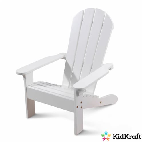 KidKraft Children's Adirondack Chair - White Perspective: right