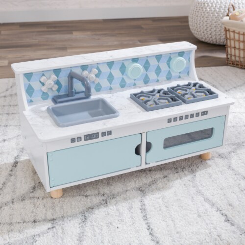 KidKraft Play & Put Away Wooden Kitchen Perspective: right