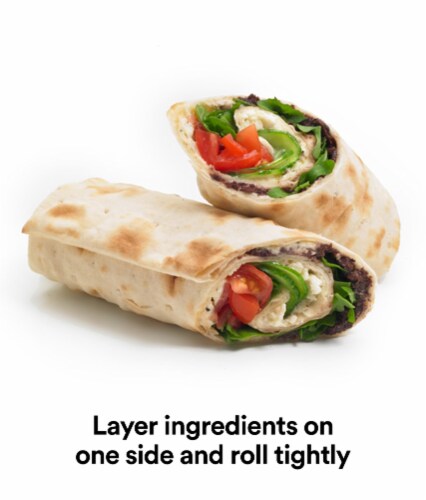 Traditional Lavash 10-Packs of 5 Sheets (50 Sheets) Perspective: right