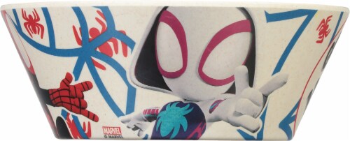 Zak! Designs SpiderMan Spidey & His Amazing Friends Bamboo Bowl Perspective: right