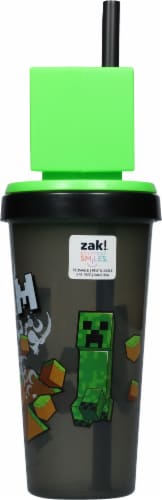 Zak!® Designs Minecraft Creeper Super Sipper Tumbler Perspective: right