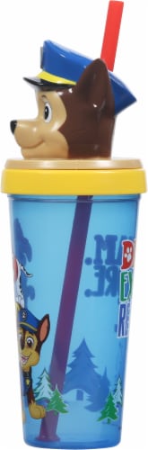 Zak! Designs Paw Patrol Chase Supper Sipper Tumbler Perspective: right