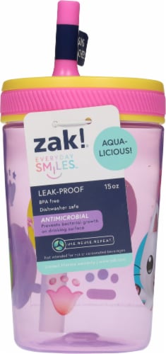 Zak! Designs Gabbys Dollhouse Antimicrobial Single Wall Leakproof Straw Kelso Tumbler Perspective: right