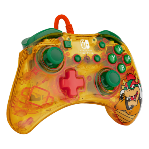 PDP Rock Candy™ Wired Controller: Lemon Bomb Bowser For Nintendo Switch Perspective: right