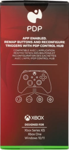PDP REMATCH™ Advanced Wired Controller: Spirit Red For Xbox Series X|S Xbox One & Windows 10/11 PC Perspective: right