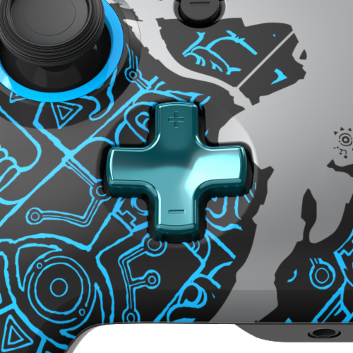 PDP Sheikah Shoot Rematch Glow Wired Controller for Nintendo Switch Perspective: right