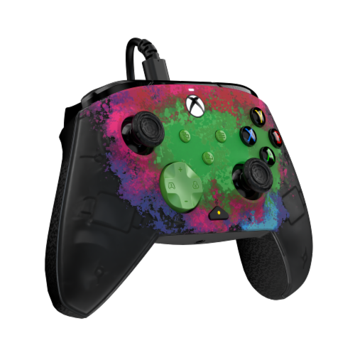 PDP REMATCH™ GLOW Advanced Wired Controller Space Dust Xbox Series X|S Xbox One & Windows 10/11 PC Perspective: right