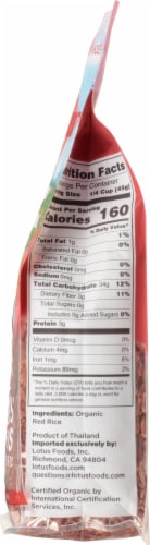 Lotus Foods Organic Red Rice Perspective: right
