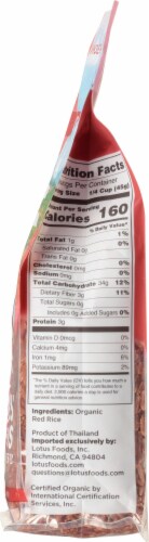 Lotus Foods Organic Red Rice Perspective: right