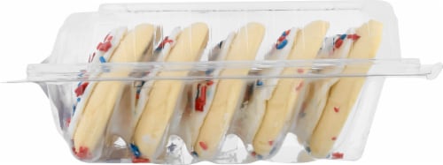 Lofthouse® Patriotic White Frosted Sugar Cookies Perspective: right