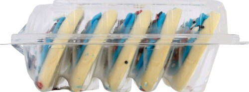 Lofthouse Patriotic Blue Frosted Sugar Cookies Perspective: right
