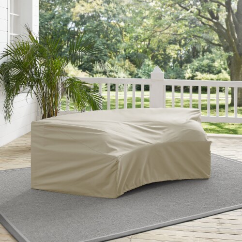 Outdoor Catalina Round Sectional Furniture Cover Perspective: right