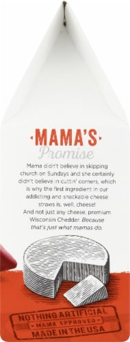 Mama Geraldine's Chipotle Cheddar Cheese Straws Perspective: right