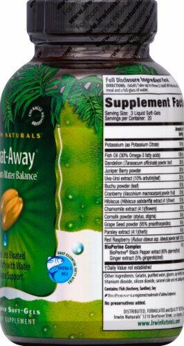 Irwin Naturals Bloat-Away Dietary Supplement Perspective: right